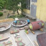 MT/UT-Prüfung in Bulgarien an Trommelschaden